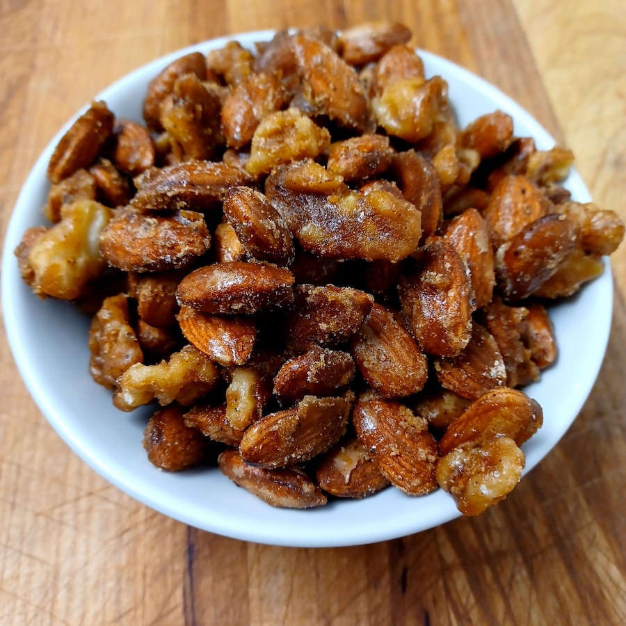 C4 Candied Almonds and Walnuts