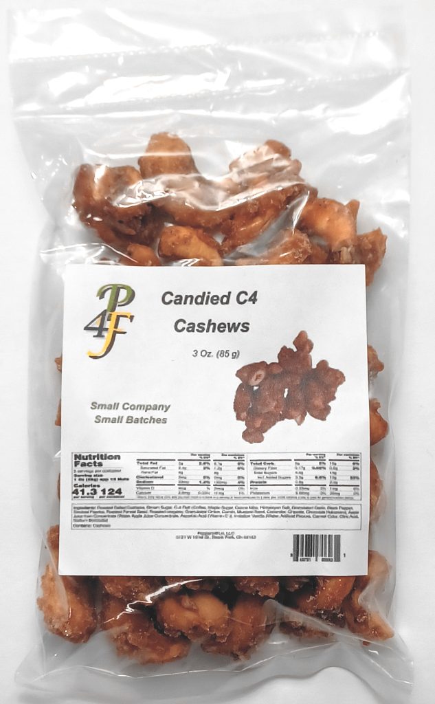 Candied C4 Cashews
